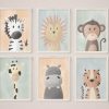 baby poster animali