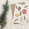 Christmas card palline