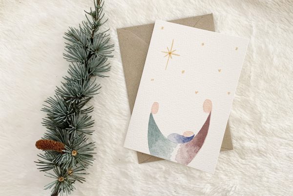 Christmas card natività